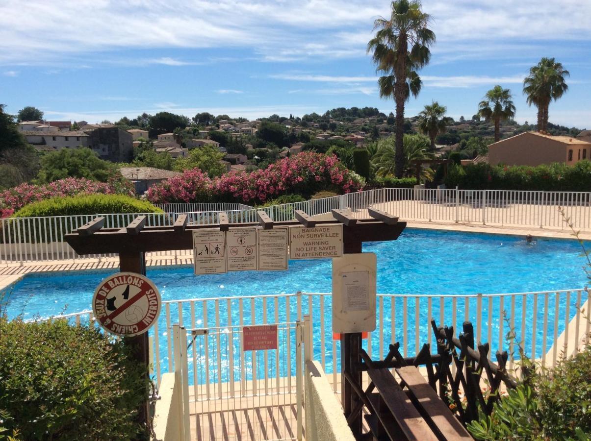 Au Calme Dans Hameau Fleuri Joli Studio 3 Pers Piscine Parking Wi-Fi Ванс Экстерьер фото